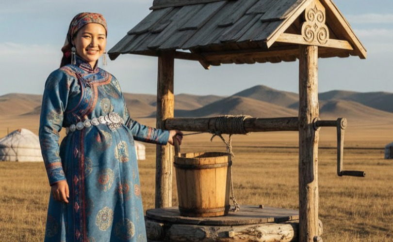 Хадамдаа ажилтай санагдчих гээд тонустай мөртлөө худгаас ус аваад л...