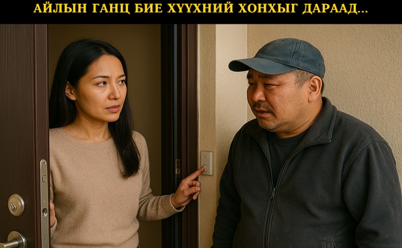 Халамцуухан явахдаа түлхүүрээ гээчихээд хөрш айлын ганц бие хүүхний хонхыг дараад...