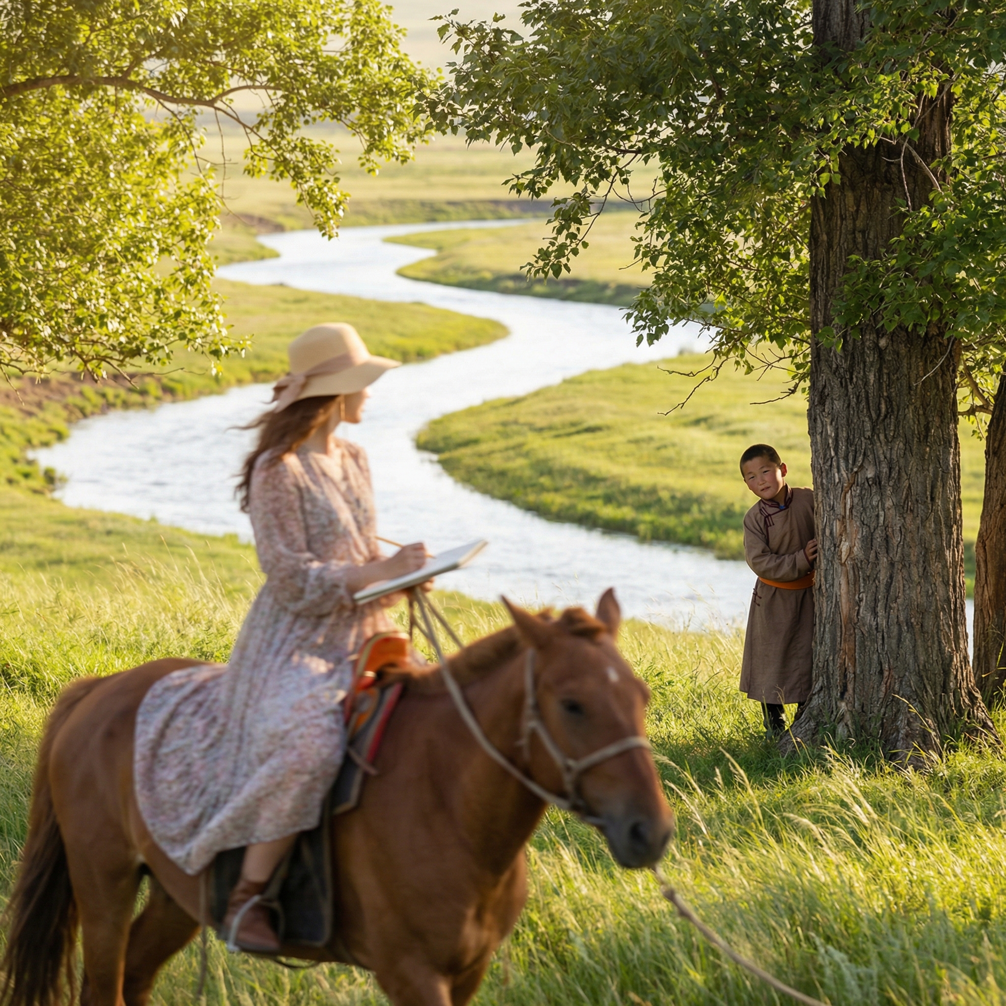 Жуулчин бүсгүй...