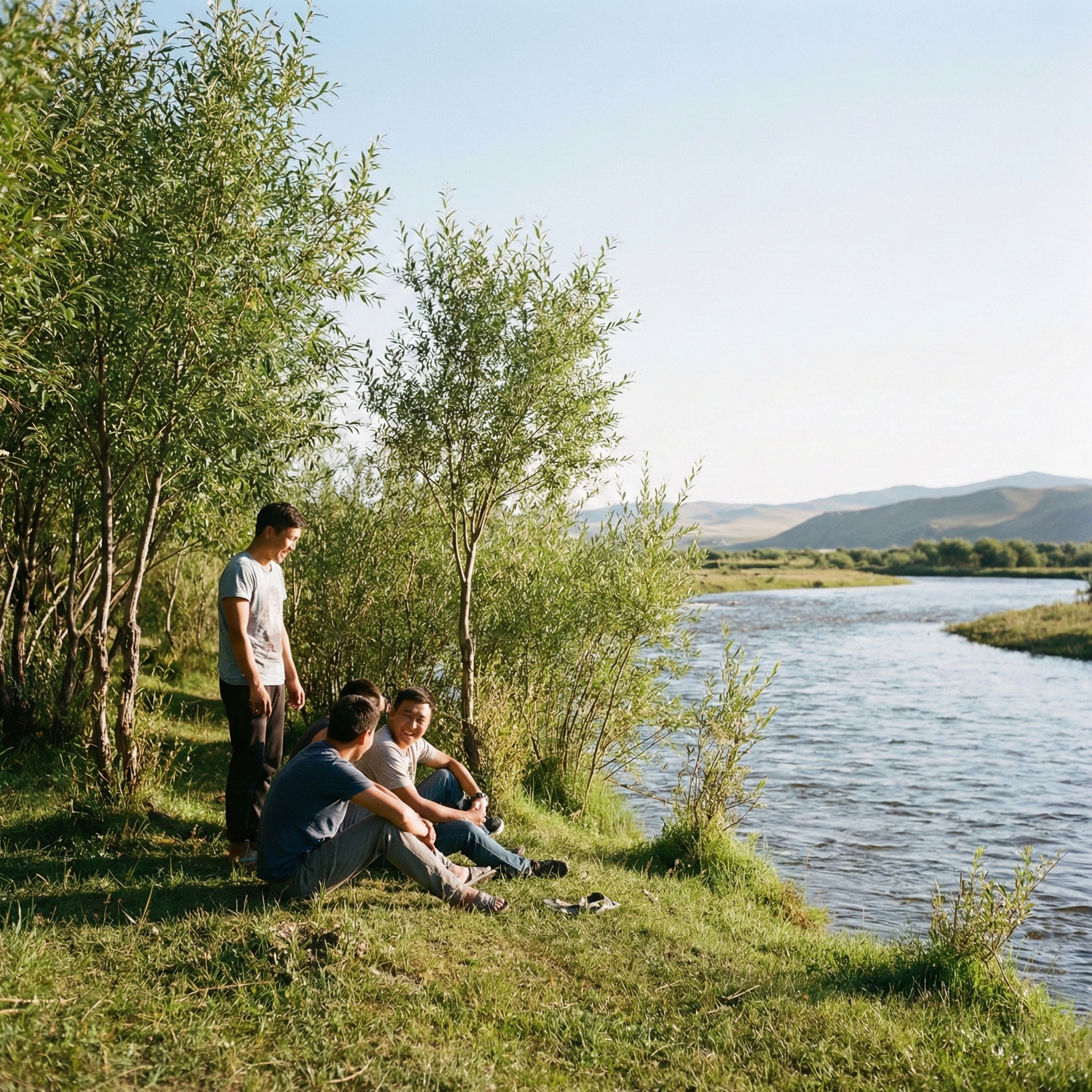 Туул голын эрэг дээр амарч байхдаа танилцсан хүүхэн.....