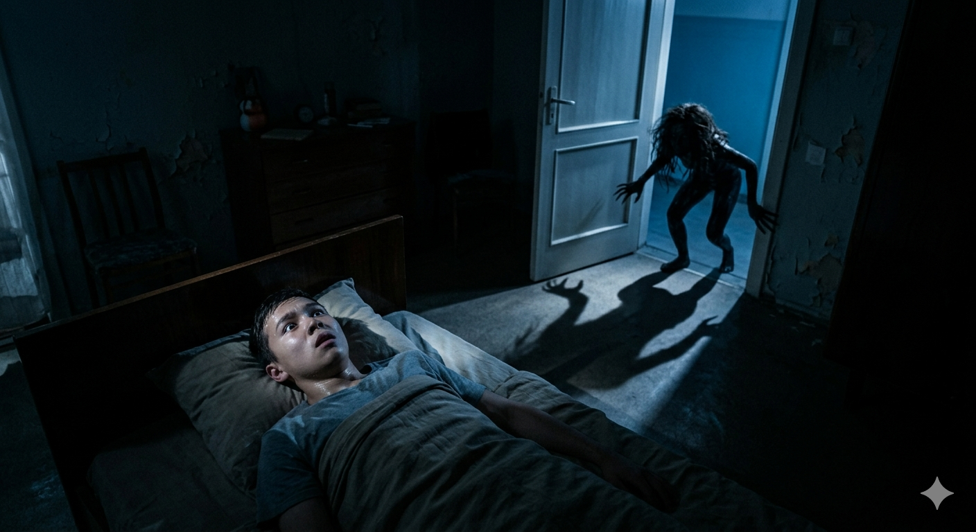  Яг үүдpүү xapaaд xэвтэж бaйтaл гэнэт кopидoopooc....